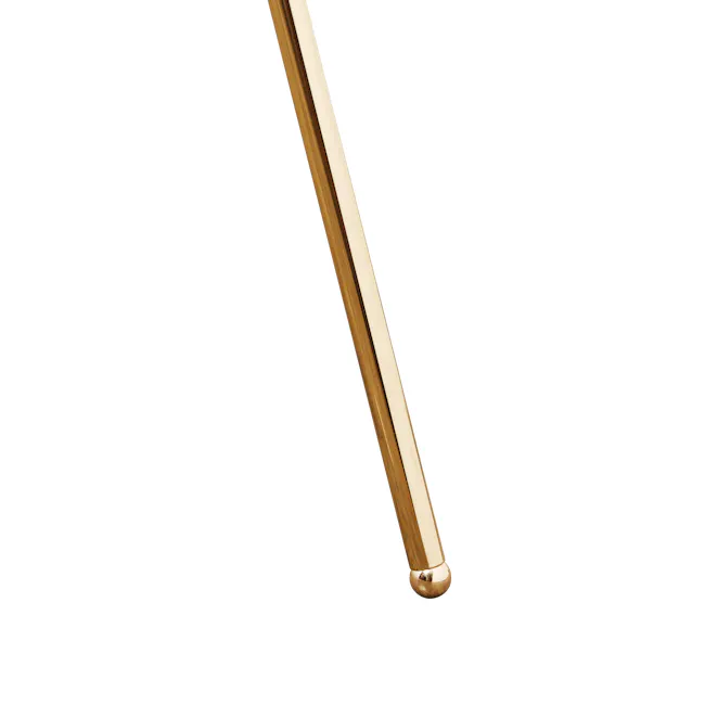 Isabella Floor Lamp - Black, Brass - 7