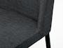 Jake Dining Chair - Black, Carbon - 5