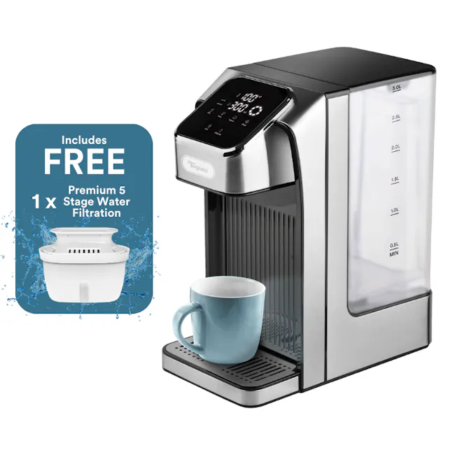 TOYOMI 3L InstantBoil Filtered Water Dispenser with Premium Filter FB 8830F - 2 - 5-stage water filtration, premium 5-stage