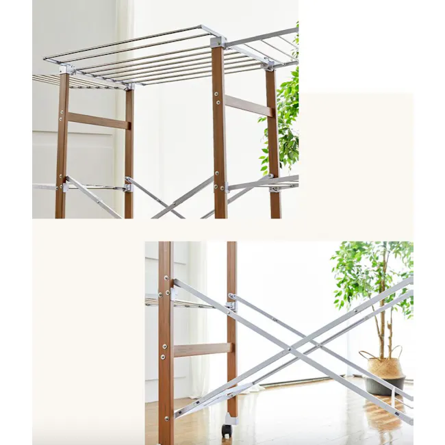 Lerine Foldable Clothes Drying Rack - 6