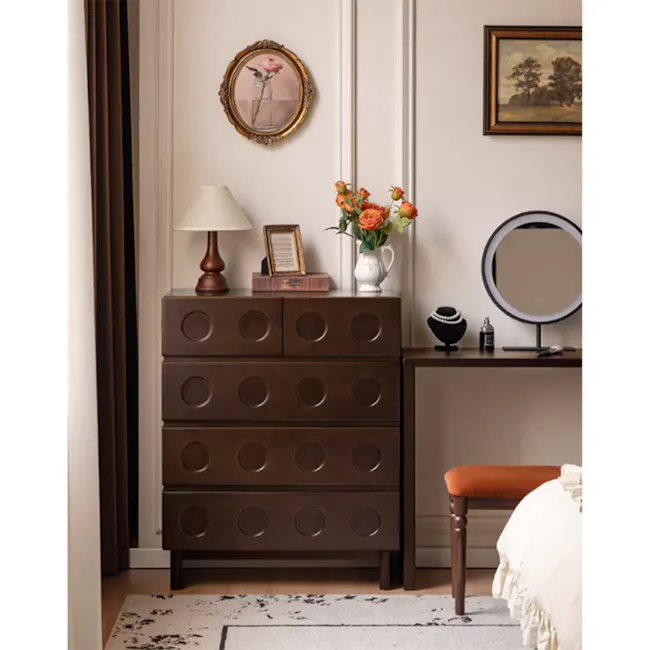 Meine 5 Drawer Chest 0.8m - 3