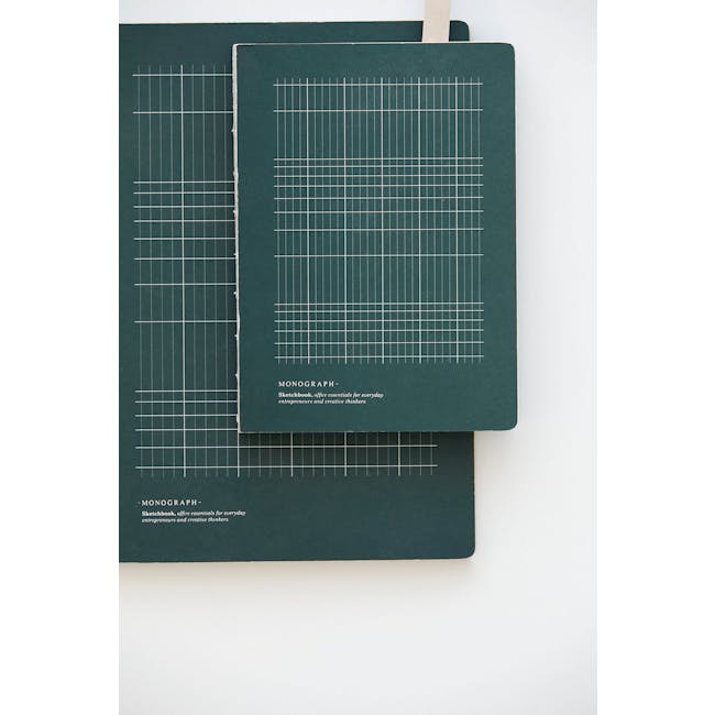 Geo Notebook - Plain Paper - Large - 2