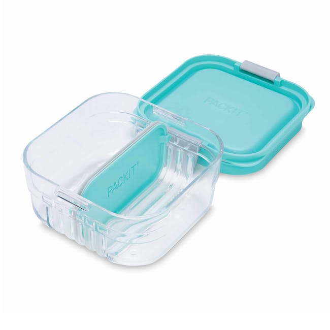 PackIt Mod Snack Bento Container - Mint - 0