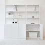 Nowa Bookshelf 0.8m - White - 2