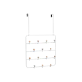 Estique Over-the-Door Multi Organiser - White, Natural