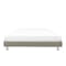 ESSENTIALS King Divan Bed - Taupe (Faux Leather)