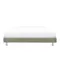 ESSENTIALS King Divan Bed - Taupe (Faux Leather)