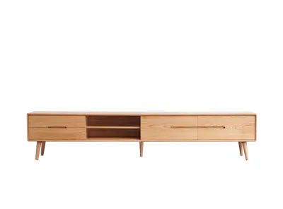 Beau TV Console 2m - Oak