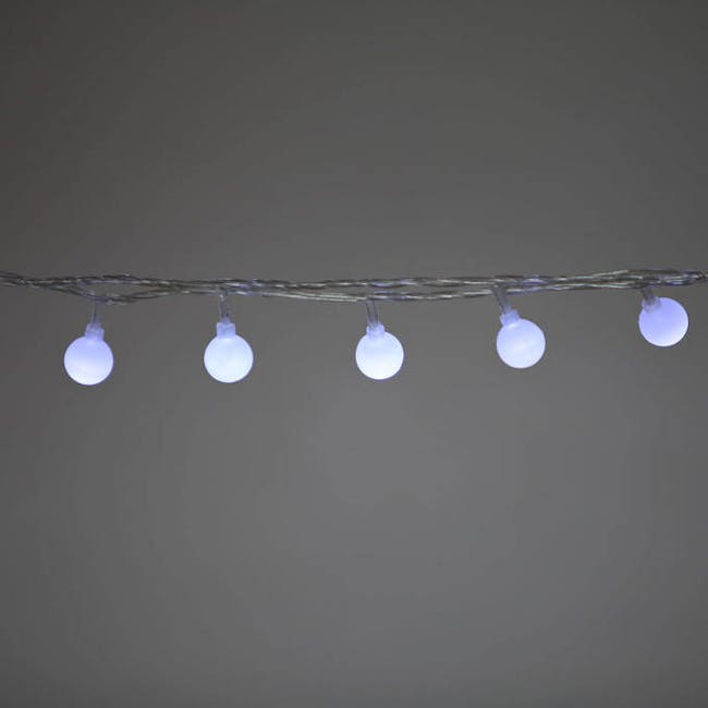 Mini Globe String Lights 2m - Blue - 1