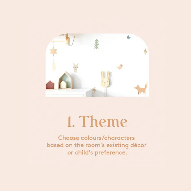 Urban Li'l Explorer Ocean Friends Fabric Decal - 6