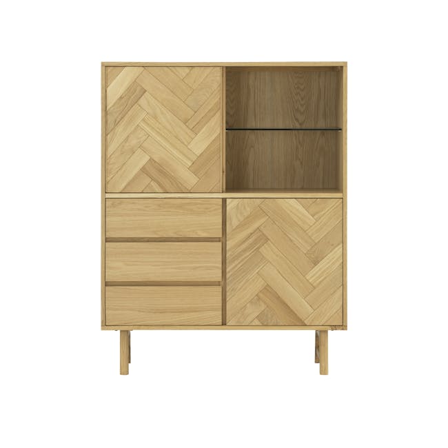 (As-is) Gianna Tall Sideboard 1.1m - 1 - 0