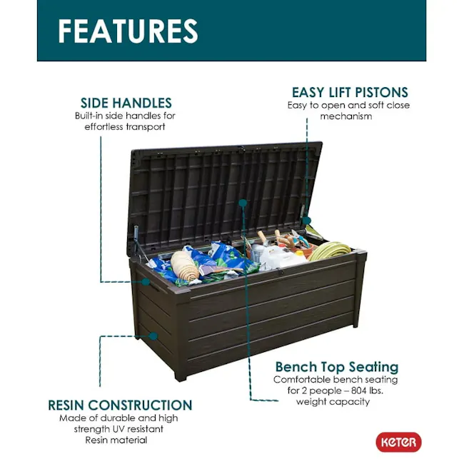 Brightwood Storage Box - Graphite - 5