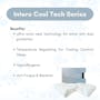 Intero Air-Pass CoolTech Charcoal Memory Foam Pillow Contour - 2