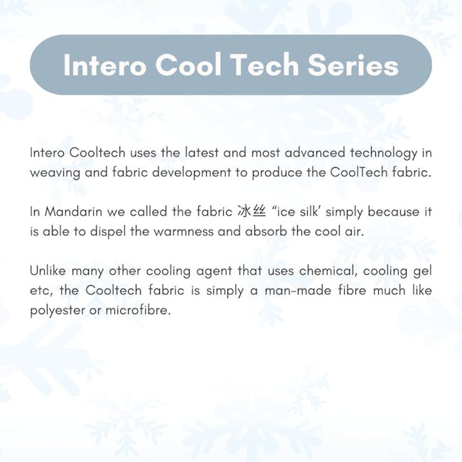 Intero Air-Pass CoolTech Charcoal Memory Foam Pillow Contour - 3