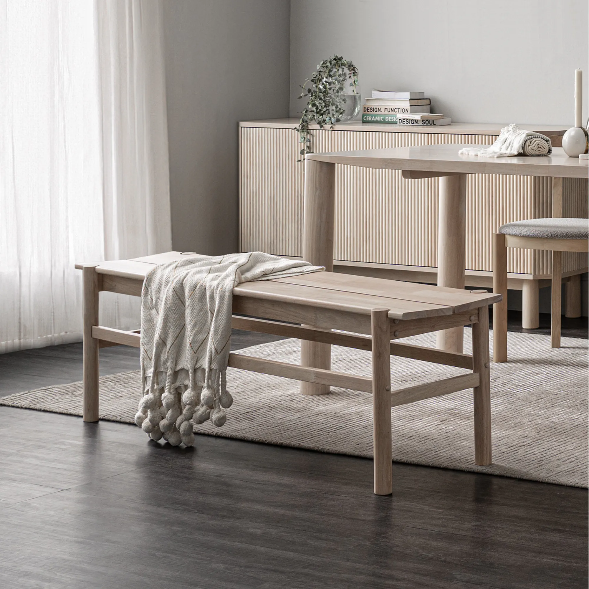(As-is) Claire Dining Table 1.6m - 12