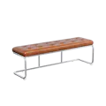 Marcello Bench 1.4m - Tan (Faux Leather)