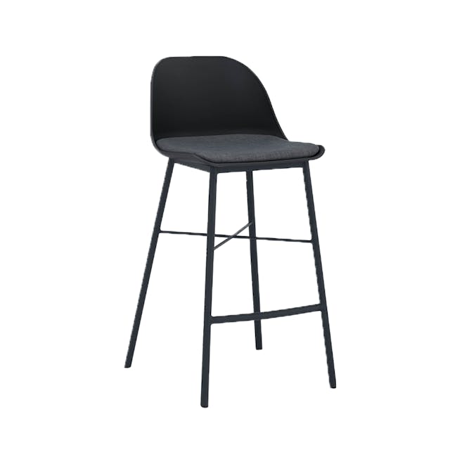 Denver Counter Chair - Black - 4
