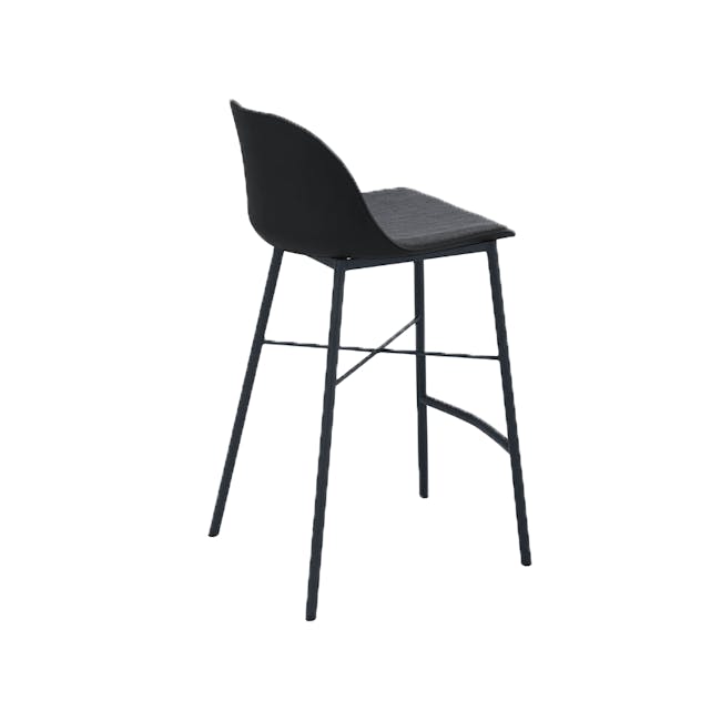 Denver Counter Chair - Black - 3