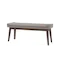 Fabian Bench 1.1m - Cocoa, Dolphin Grey (Fabric)