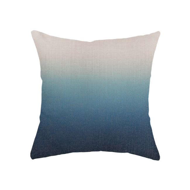 Ombre Linen Cushion - Coastline - 0