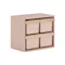 Tidy Toy Cabinet - Cherry & Almond