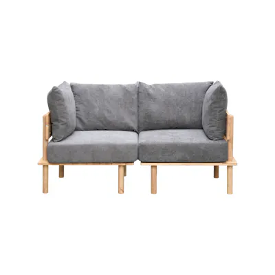 Nara 2 Seater Sofa - Grey