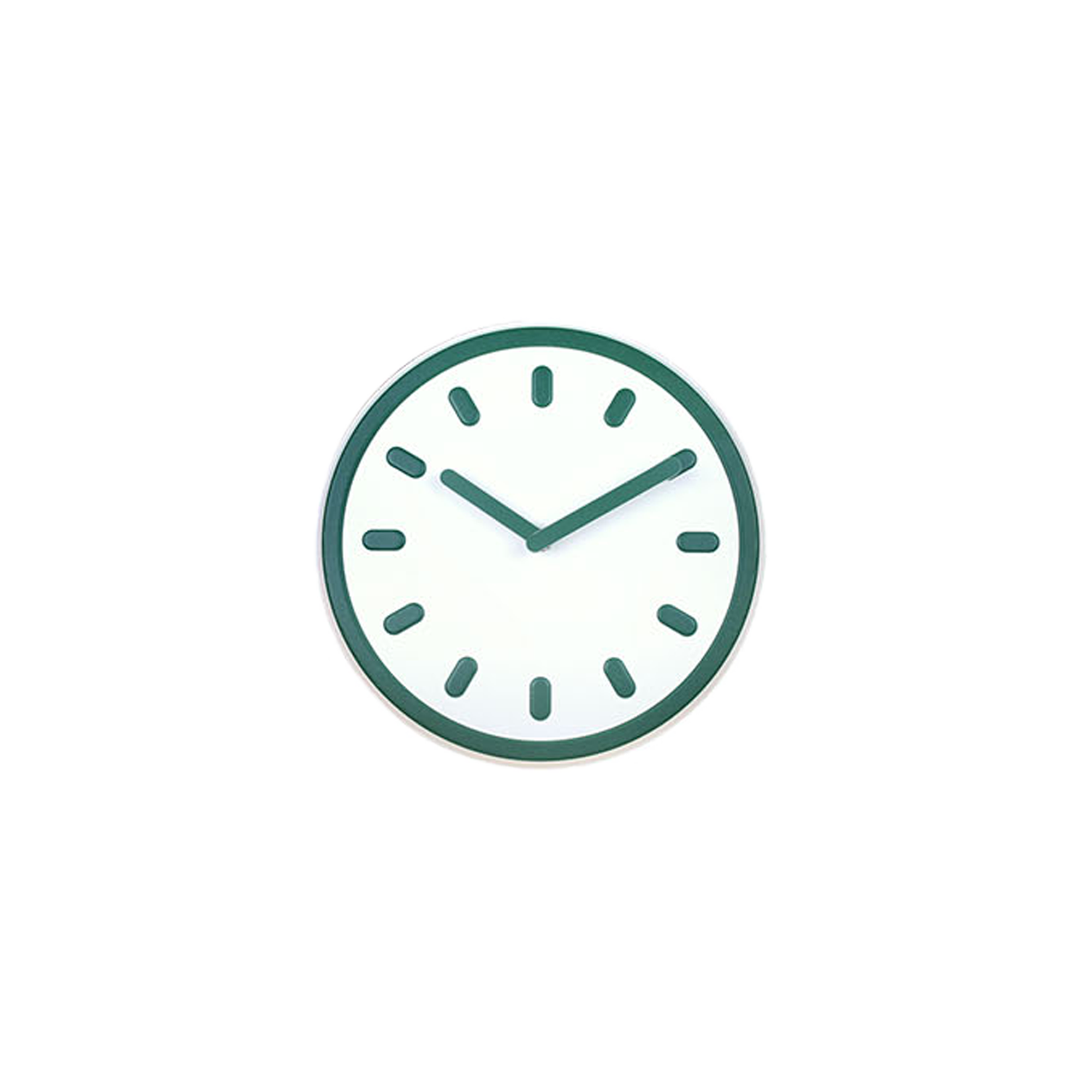 Fenice Wall Clock - Green
