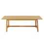 Haynes Dining Table 2.2m in Oak with 4 Greta Chairs in Natural - 5