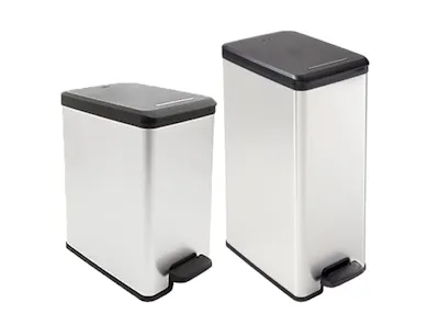 Slim Bin - Metallic (2 Sizes)