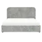 Lumea King Storage Bed - Grey