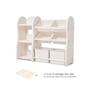 IFAM Design Storage Rack & Bookshelf - Beige - 0