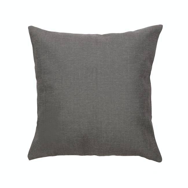 Throw Linen Cushion - Granite Grey - 0