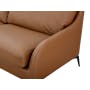Wellington 3 Seater Sofa - Caramel Tan (Faux Leather) - 6