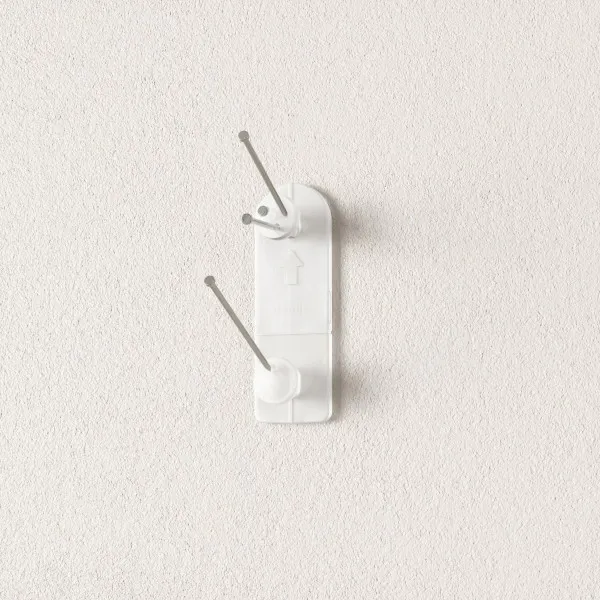 Room setting featuring Trinity Pin-Point Curtain Rod - Matte Black