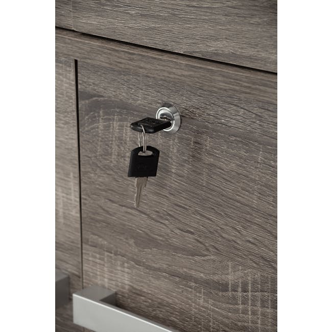 Naya 10 Door Cabinet - Dark Sonoma - 9