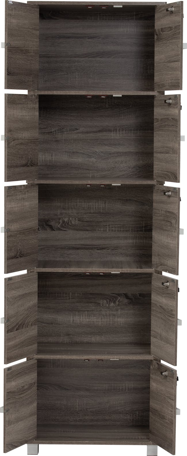 Naya 10 Door Cabinet - Dark Sonoma - 3