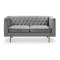 Cadencia 2 Seater Sofa - Anchor Grey (Velvet)