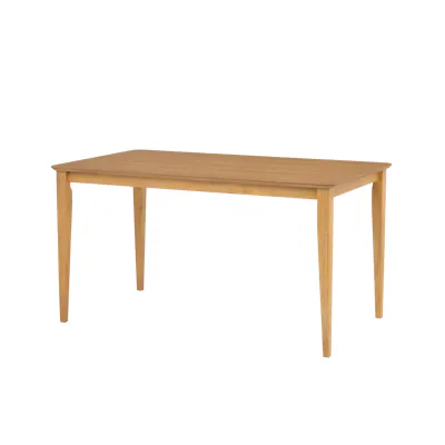 (As-is) Charmant Dining Table 1.4m - Natural - 2