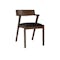 Imogen Dining Chair - Cocoa, Espresso (Faux Leather)