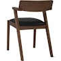 Imogen Dining Chair - Cocoa, Espresso (Faux Leather) - 4