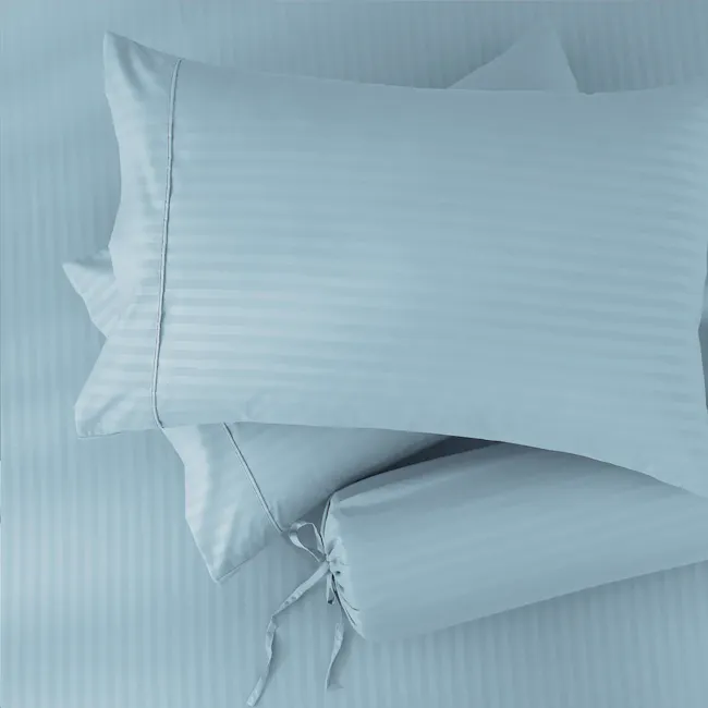 Robinsons Silky Soft Dobby Microfibre Bed Set Core Collection - Sky (4 Sizes) - 3