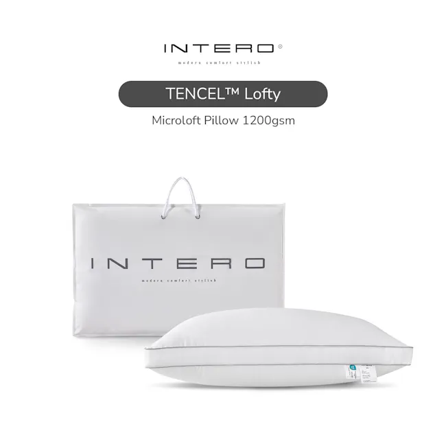 Intero LOFTY Tencel Cooling Hypoallergenic Pillow - 6