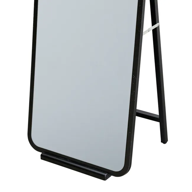 Helena Arched Standing Mirror 40 x 160cm - Black - 8