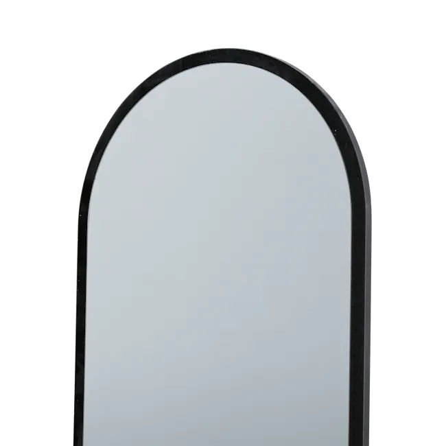 Helena Arched Standing Mirror 40 x 160cm - Black - 6