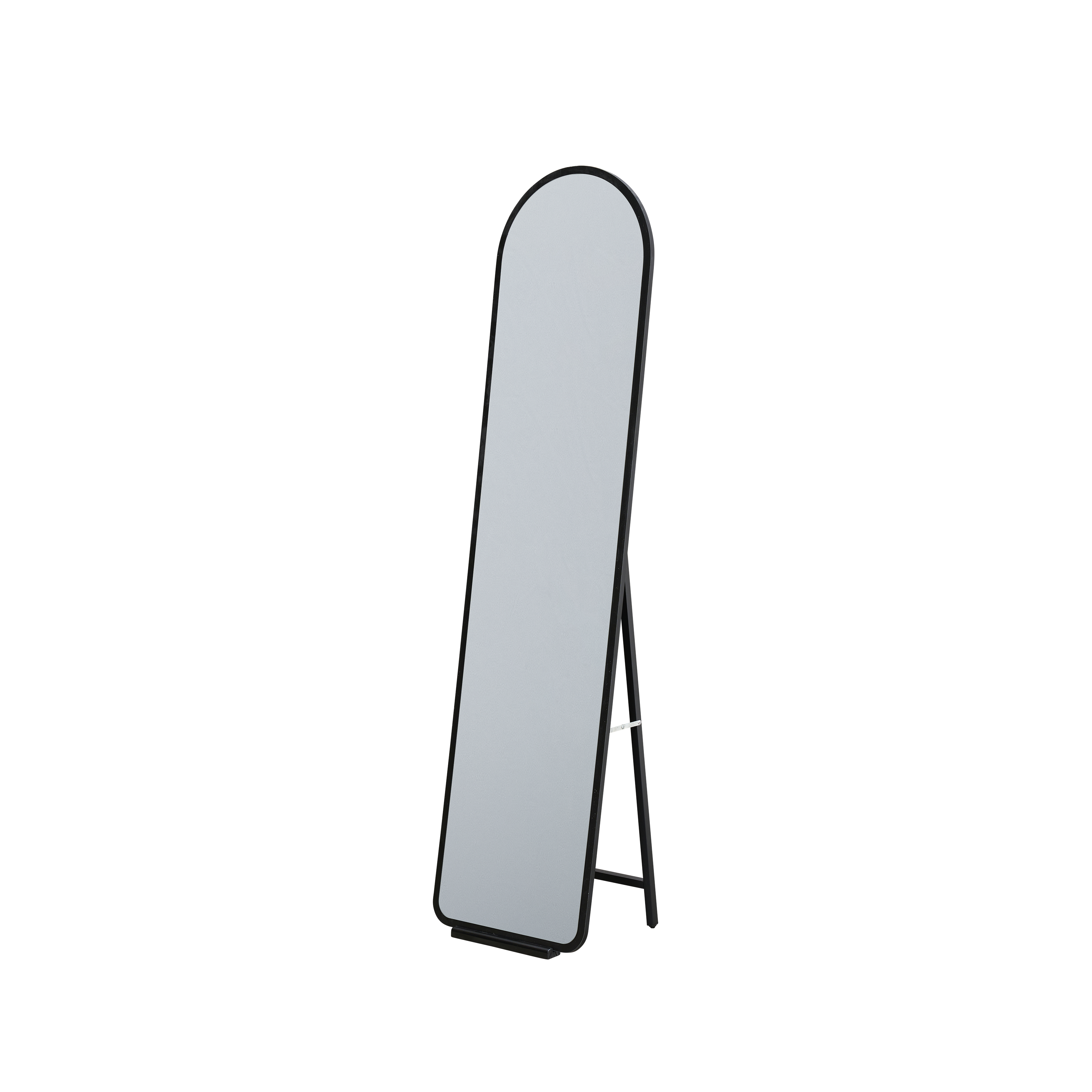Helena Arched Standing Mirror 40 x 160cm - Black