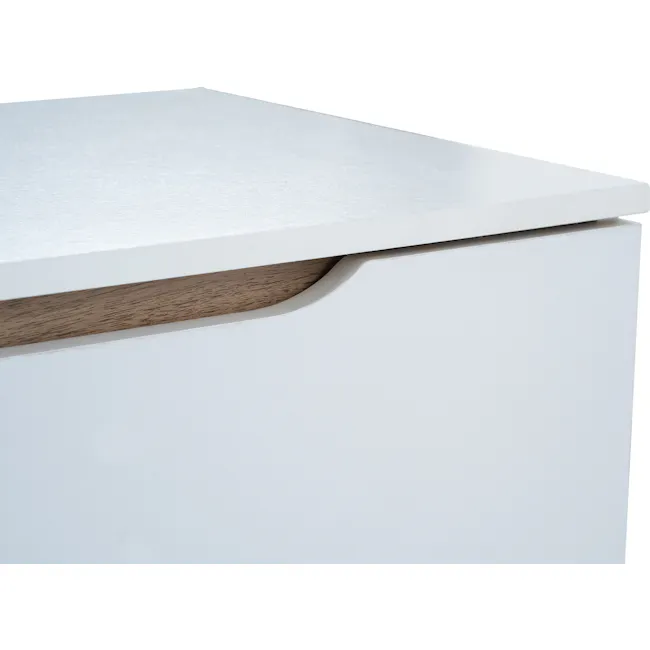 (As-is) Miah TV Console 1.8m - Natural, White - 5 - 12