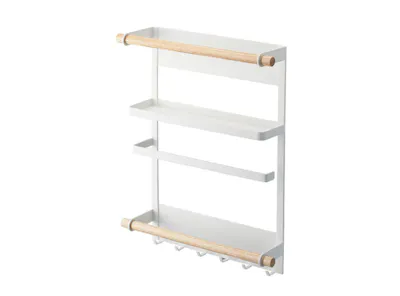 Cyril Magnetic Rack - White