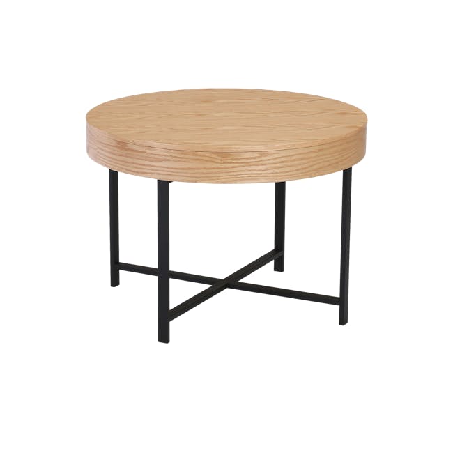 Yuri Storage Coffee Table - Oak - 2