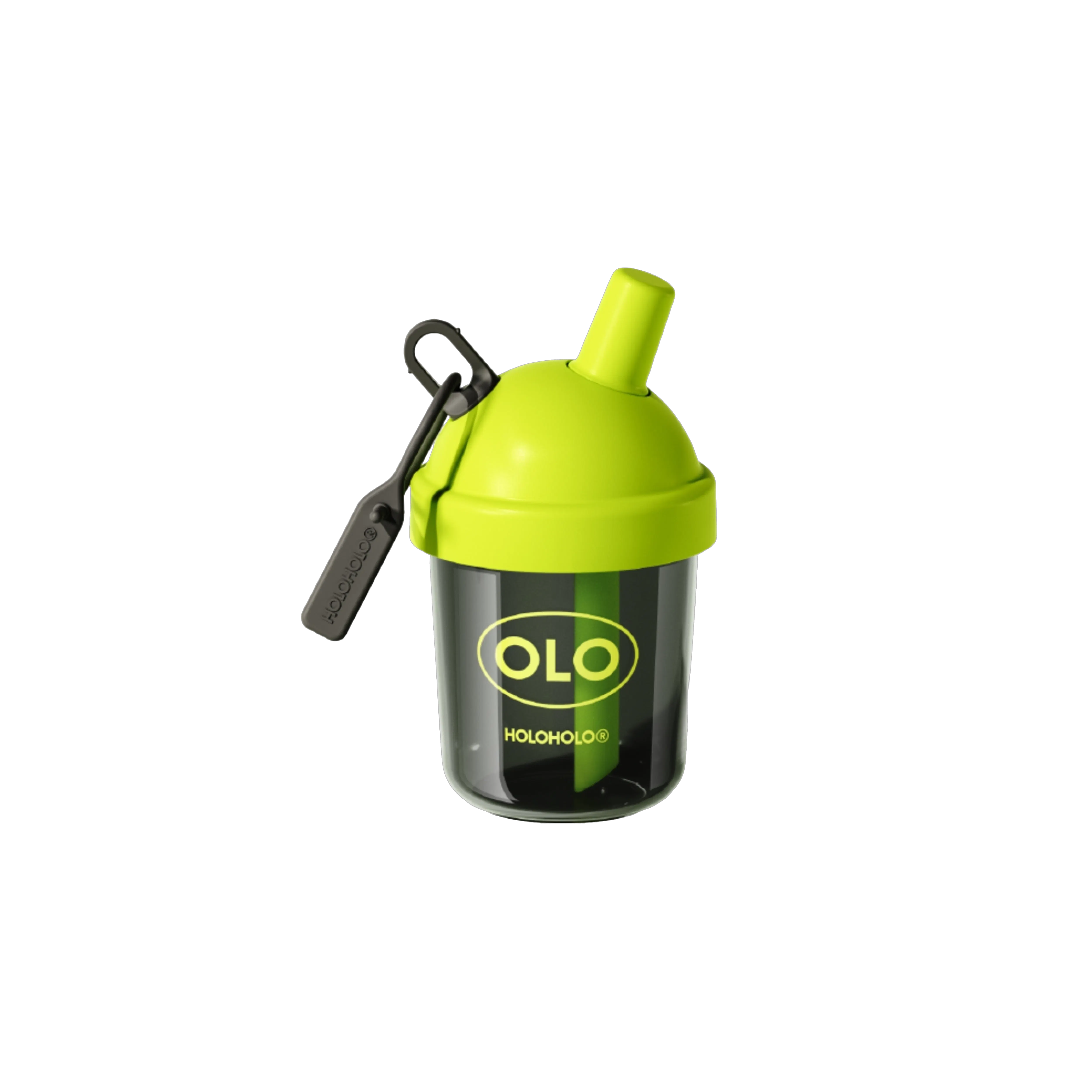 HOLOHOLO Mini Milk Tea Cup 420ml - Black