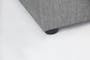 ESSENTIALS Super Single Headboard Box Bed - Denim (Fabric) - 12